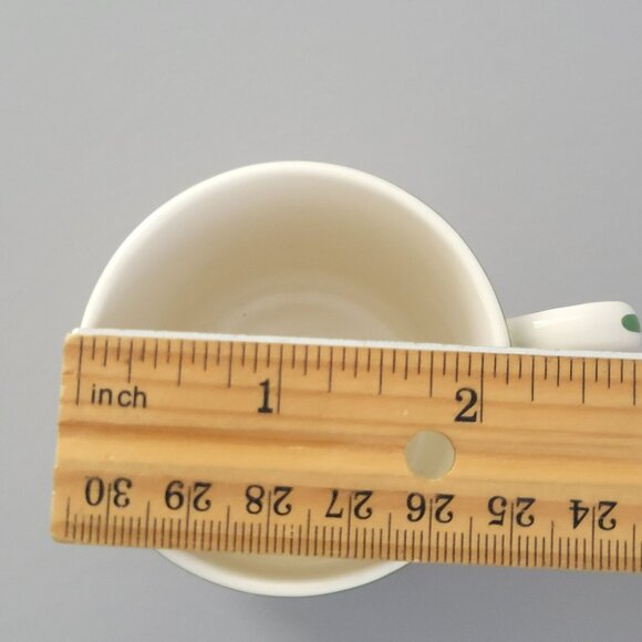 Vintage Spode England Christmas Tree Holly Berry Demitasse Cup & Saucer Set - Picture 9 of 10